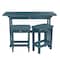 Highwood Usa Lehigh 3pc Counter Height Outdoor Patio Furniture Balcony Set AD-KITBALC1-NBE - alternate 1